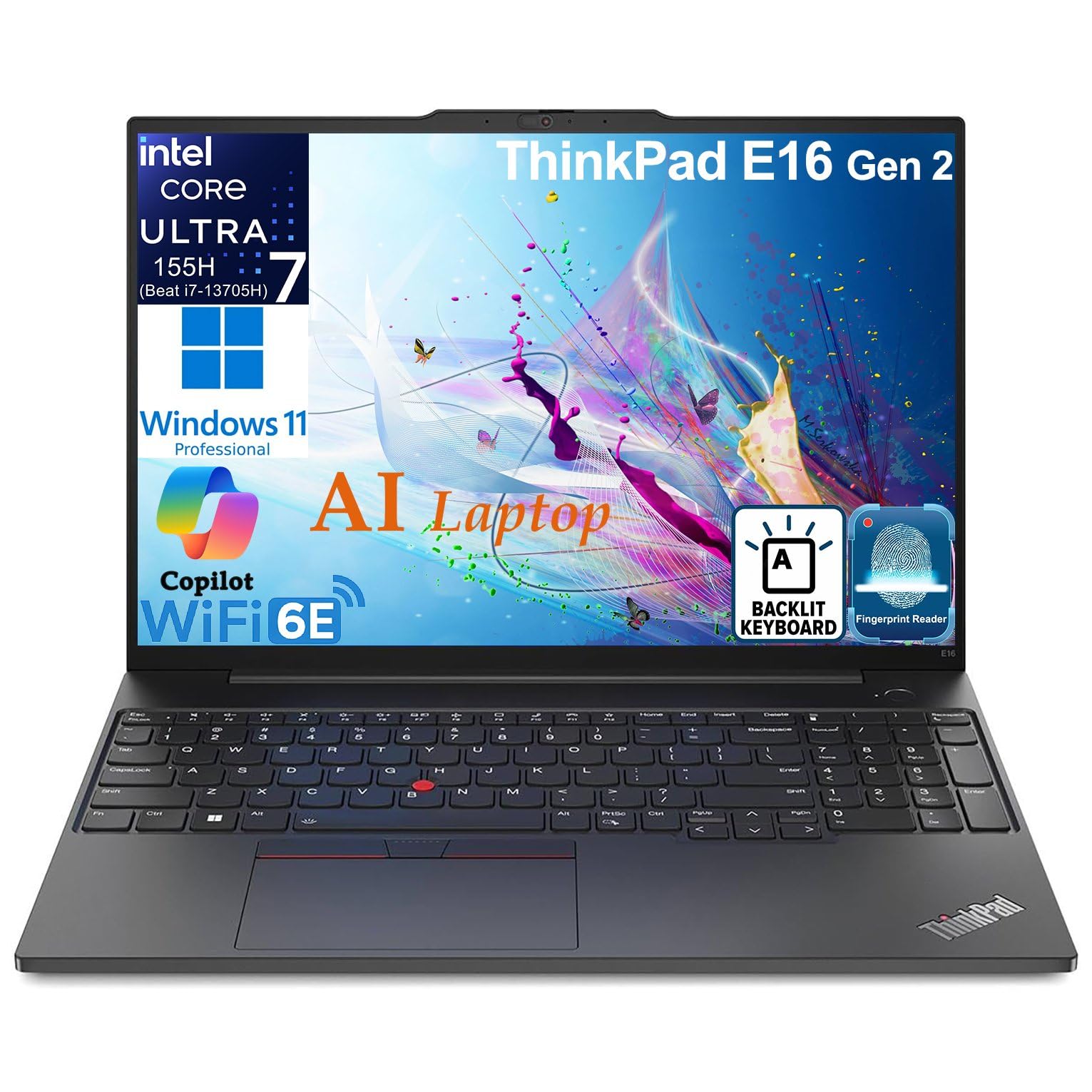 Lenovo ThinkPad E16 G2 Business Laptop