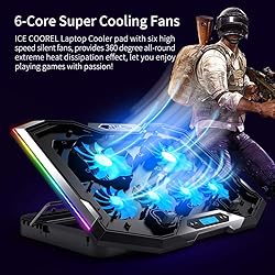 ICE COOREL Gaming Laptop Cooling Pad 15-17.3 Inch
