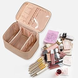 OCHEAL Makeup Bag,Large Travel Makeup Bag Organizer