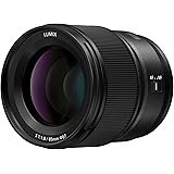 PANASONIC LUMIX S Series Camera Lens, 85mm F1.8 L Mount Interchangeable Lens for Mirrorless Full Frame Digital Cameras, S-S85