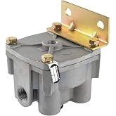 World American MWT 102626, Air Brake Relay Valve R-12 Type (4.0 PSI Crack Pressure 1/2"-Port 1 Supply &amp; 4 Delivery Ports) - Replaces Bendix 102626, Haldex A86473, Velvac 034025, Automann 170.102626