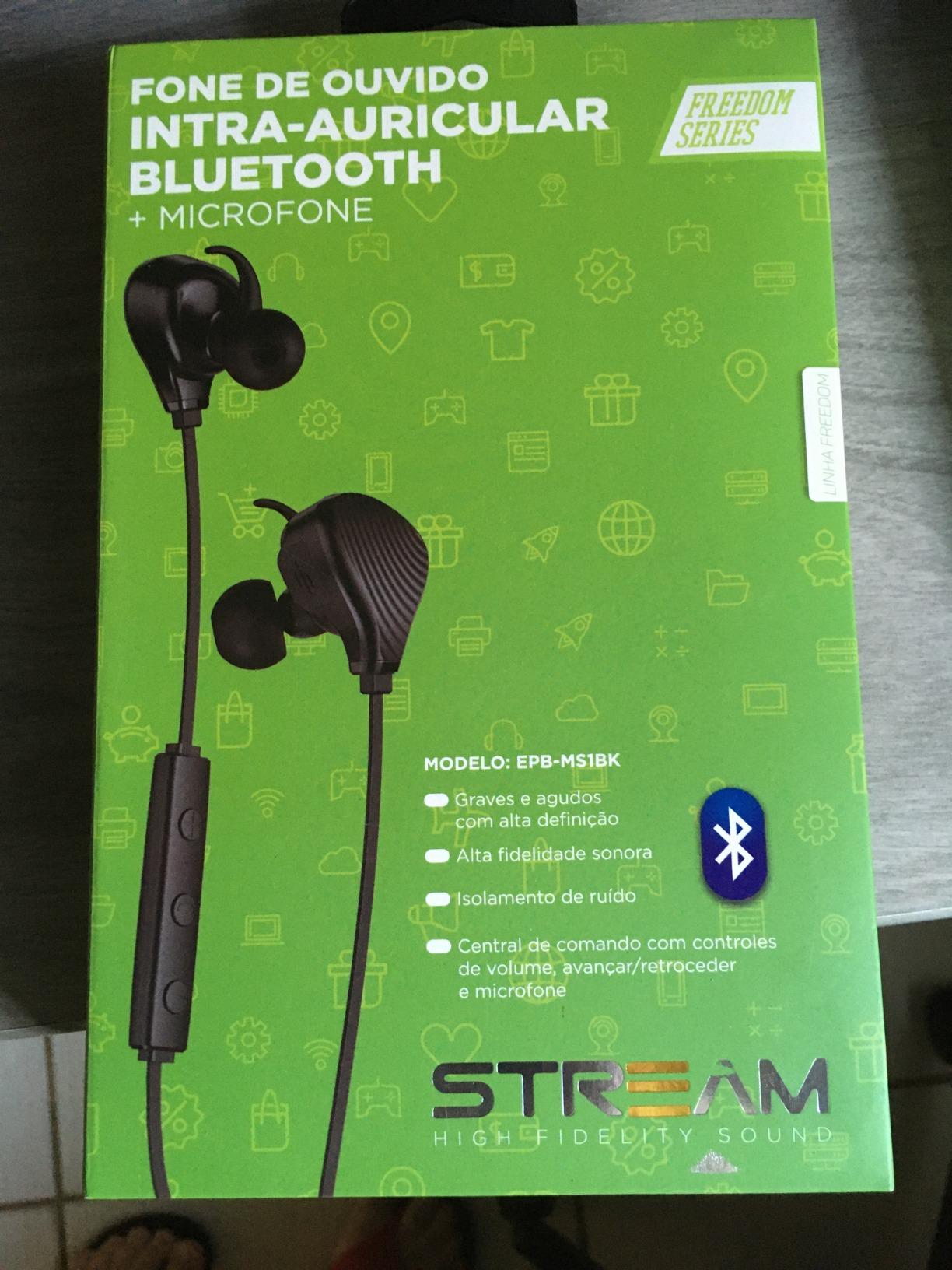 Descubra se É BOM: Fone de Intra-Auricular Bluetooth, Elg, Epb-Im1Rd,