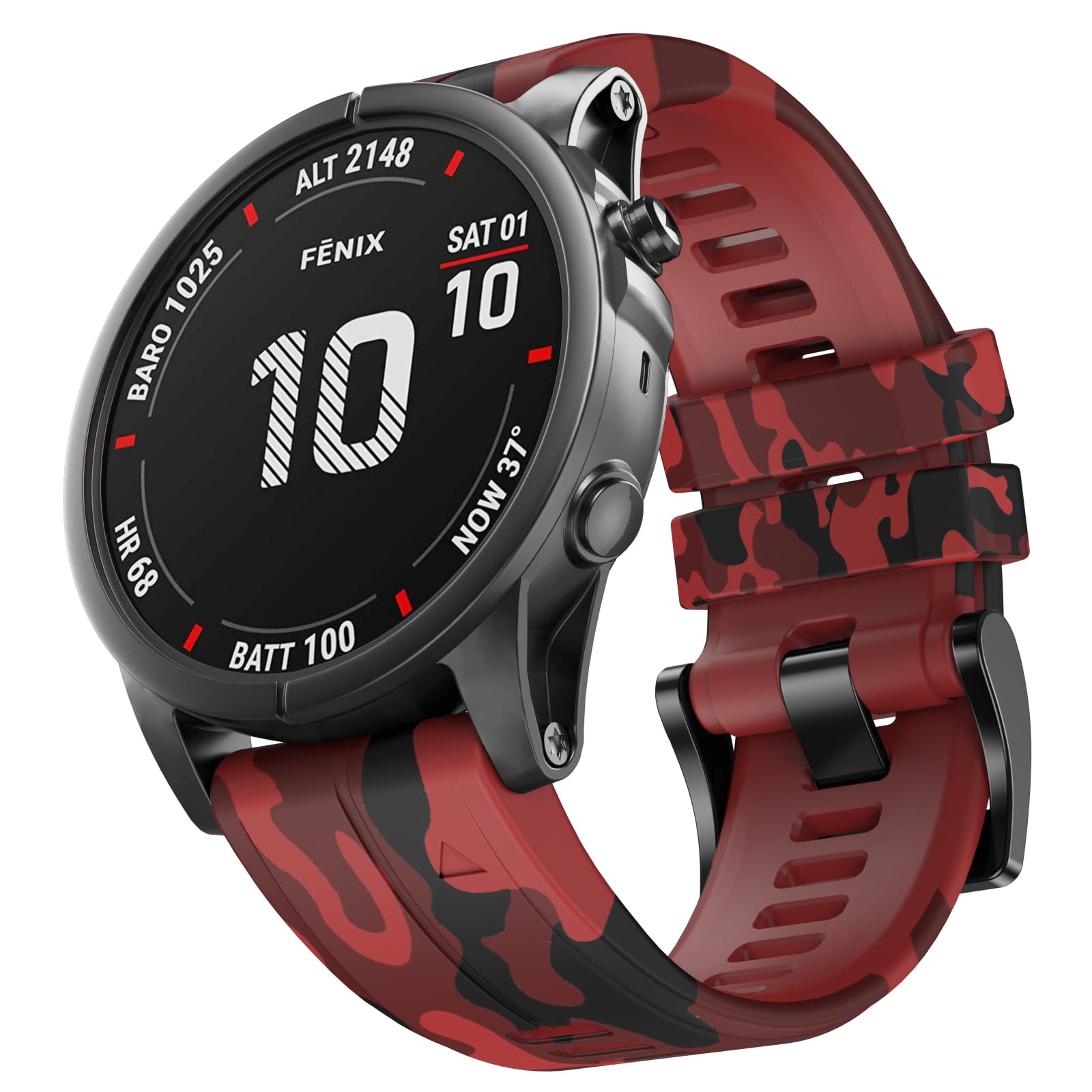 Replacement For Garmin Fenix 6 Pro/6/7/5/5 Plus Strap, 22mm Quick Release Watch Strap for Forerunner 945/965/935/955/745, Approach S60/ S62/Instinct/Instinct 2