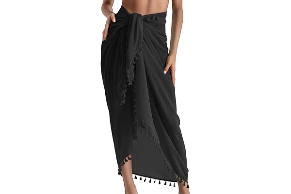 Eicolorte swimsuit cover up skirt