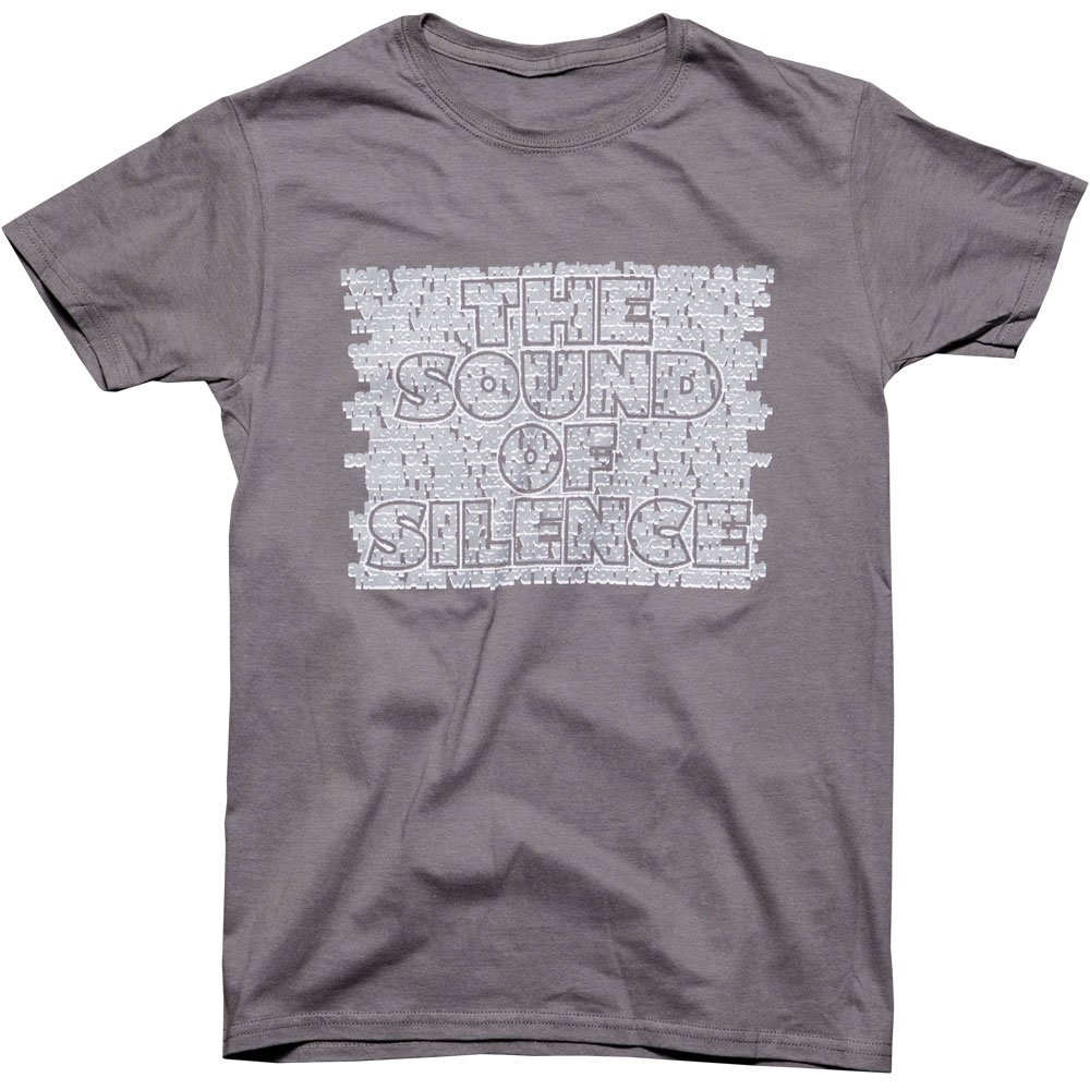Simon And Garfunkel Sound Of Silence Grey S Tee 1210 Shirts Seknovelty