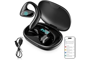 YUNSEITY Wireless Earbuds, Bluetooth Ear Buds with Translation Function, 97% Accuracy Bluetooth Translator Headphones with Offline Mode & 8H Playtime for Travel Business Learning