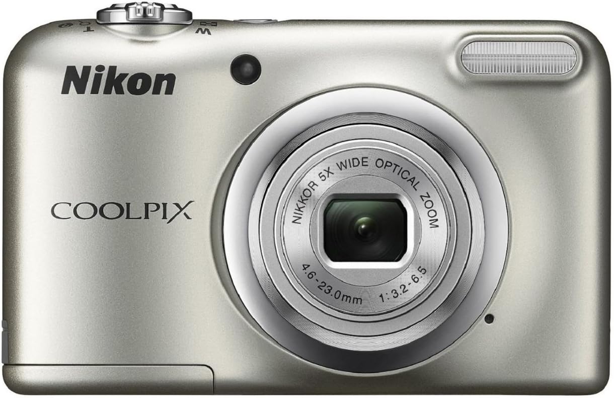 Nikon Coolpix A10 16 1 Mp 5x Point And Shoot Camera Silver Price In Uae Amazon Uae Kanbkam