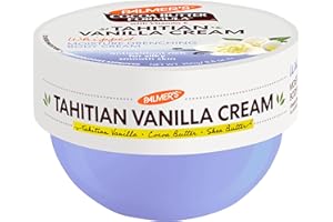 Palmer's Cocoa Butter Formula Body Cream, Moisture Drenching Tahitian Vanilla, 8.8 Oz, 72Hr Hydration with Shea Butter & Vitamin E for Softer Skin, Protects & Soothes Dryness, Dermatologist Approved