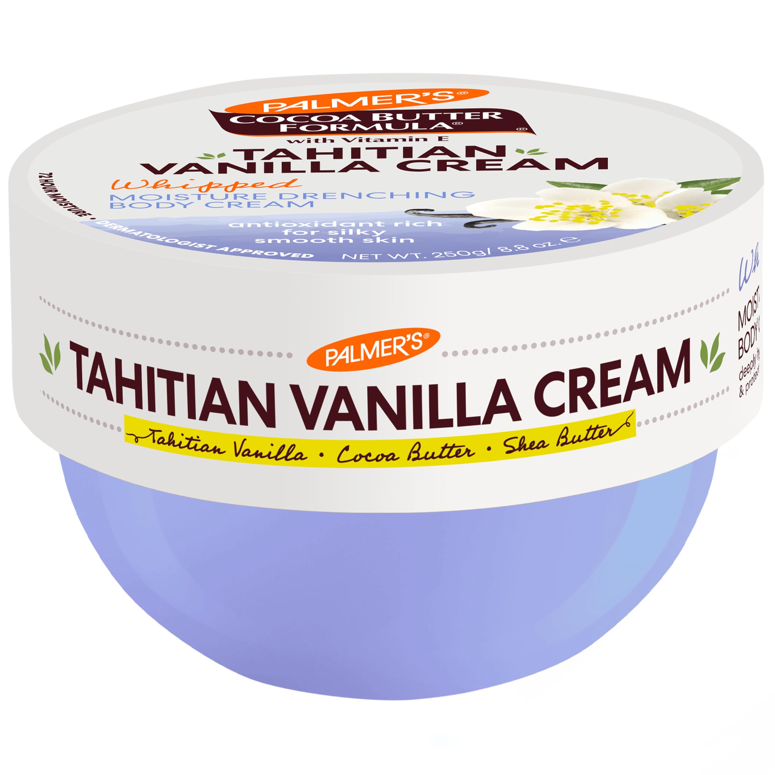 Photo 1 of Palmer's Cocoa Butter Formula Body Cream, Moisture Drenching Tahitian Vanilla, 8.8 Oz, 72Hr Hydration with Shea Butter & Vitamin E for Softer Skin, Protects & Soothes Dryness, Dermatologist Approved