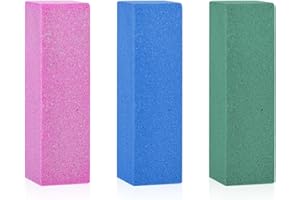 3pcs Gummy Rubber Abrasive Stone, Snowboard Gummy Stone Edge Grinding Rubber Block Stone Soft Hard Stones Ski Tuning Equipmen