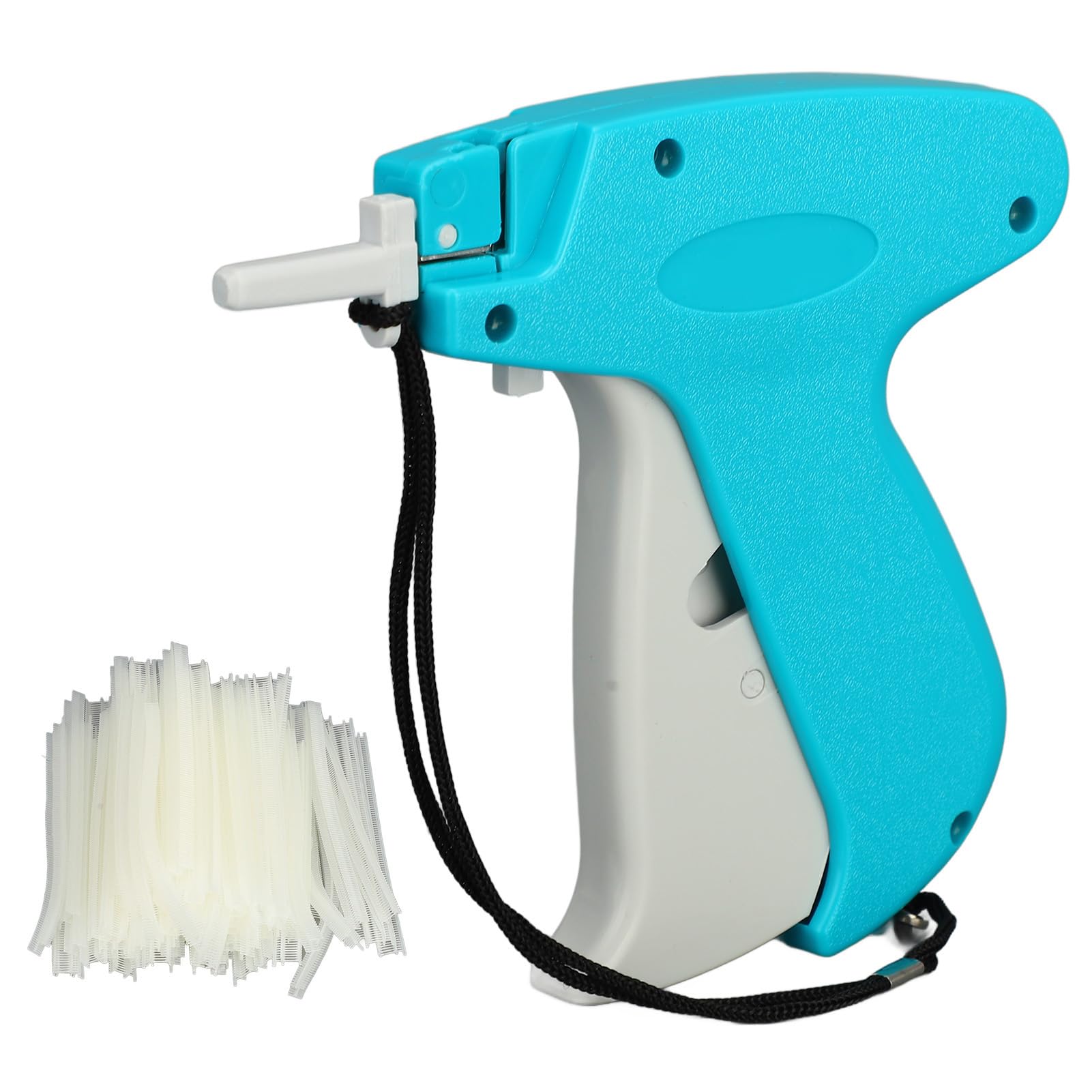 Fafeicy Price Tag Gun Kit for Clothes Labeler, Stainless Steel Needle Fine Stitch Sewing Gun Garment Tag Attacher with 10000 White Tags