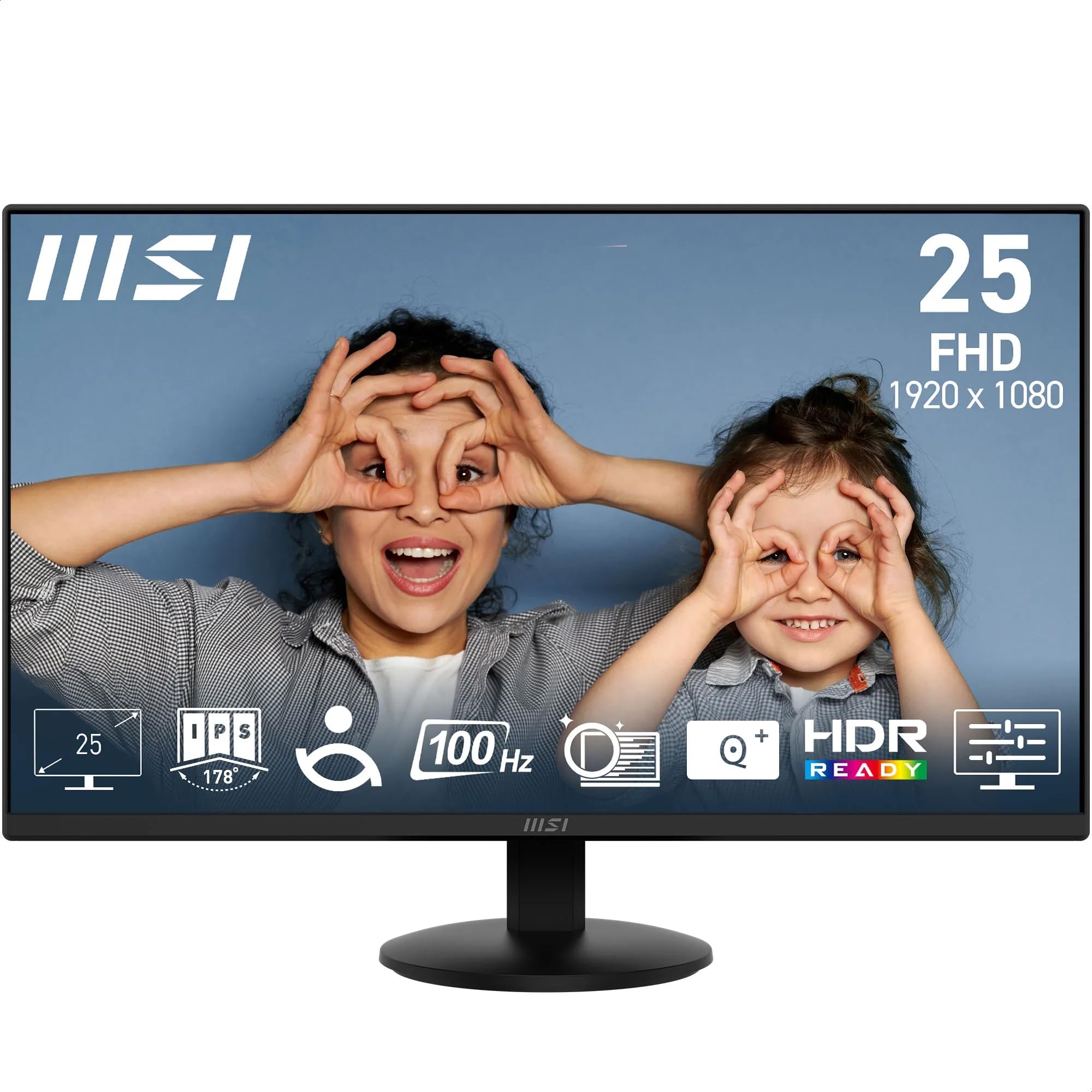 MSI 24.5-inch FHD office monitor at 25%...