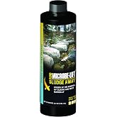 MICROBE-LIFT Sludge-Away Pond and Outdoor Water Garden Sludge Remover, Safe for Live Koi Fish, Plant Life, and D&eacute;cor (32 Ounces)
