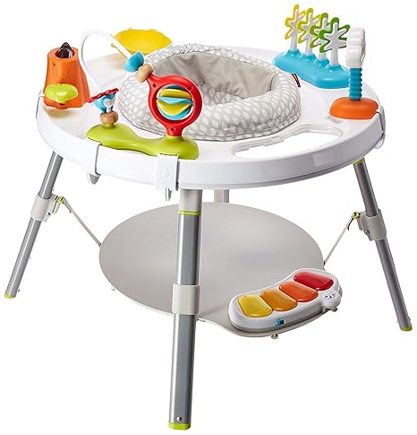 Mixen 3-in-1 Sit to Stand Activity Center Rocking Chair Table Grow with Baby