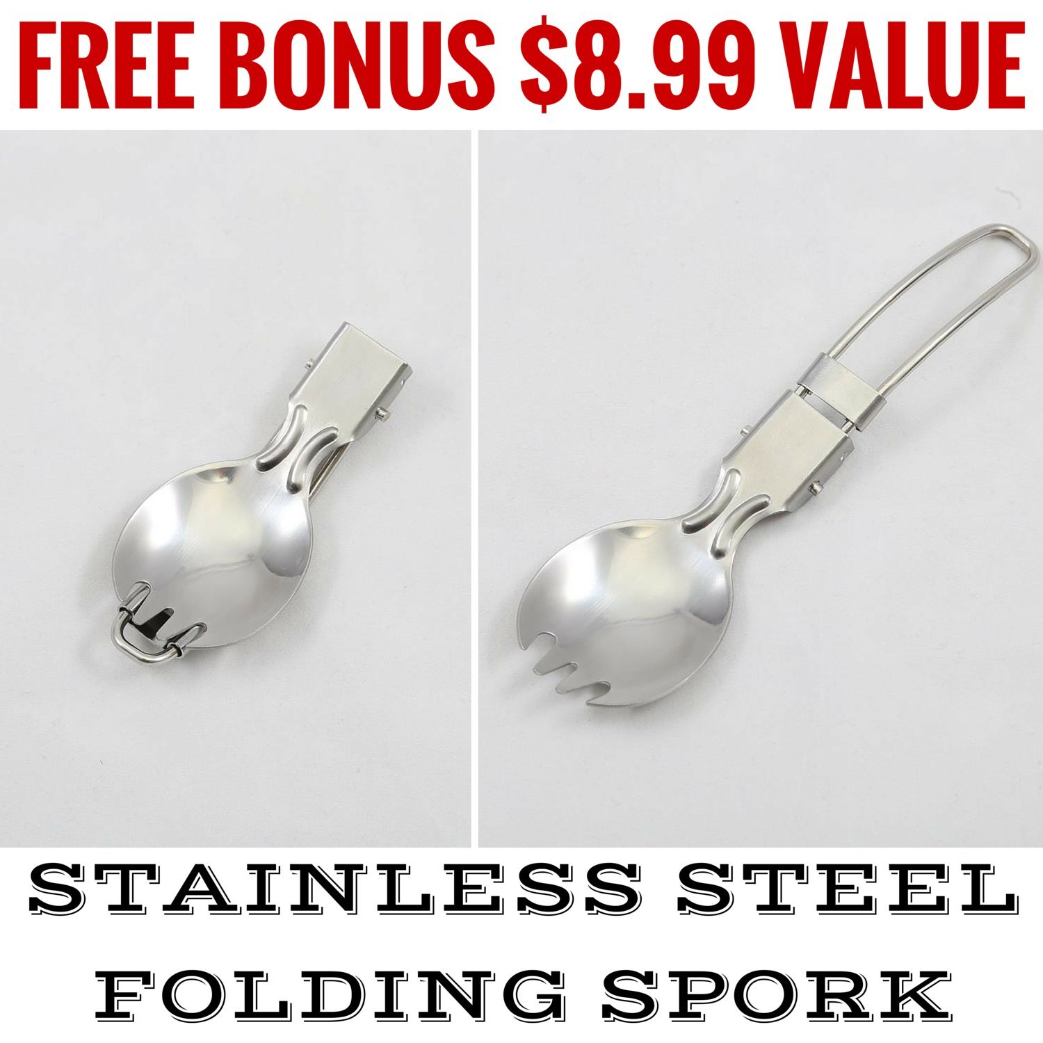 MalloMe Camping Cookware Mess Kit Gear – Camp Accessories Equipment Pots and Pans Set