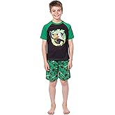 INTIMO Miraculous: Tales of Ladybug & Cat Noir Boys' Character Sleep Pajama Set Shorts
