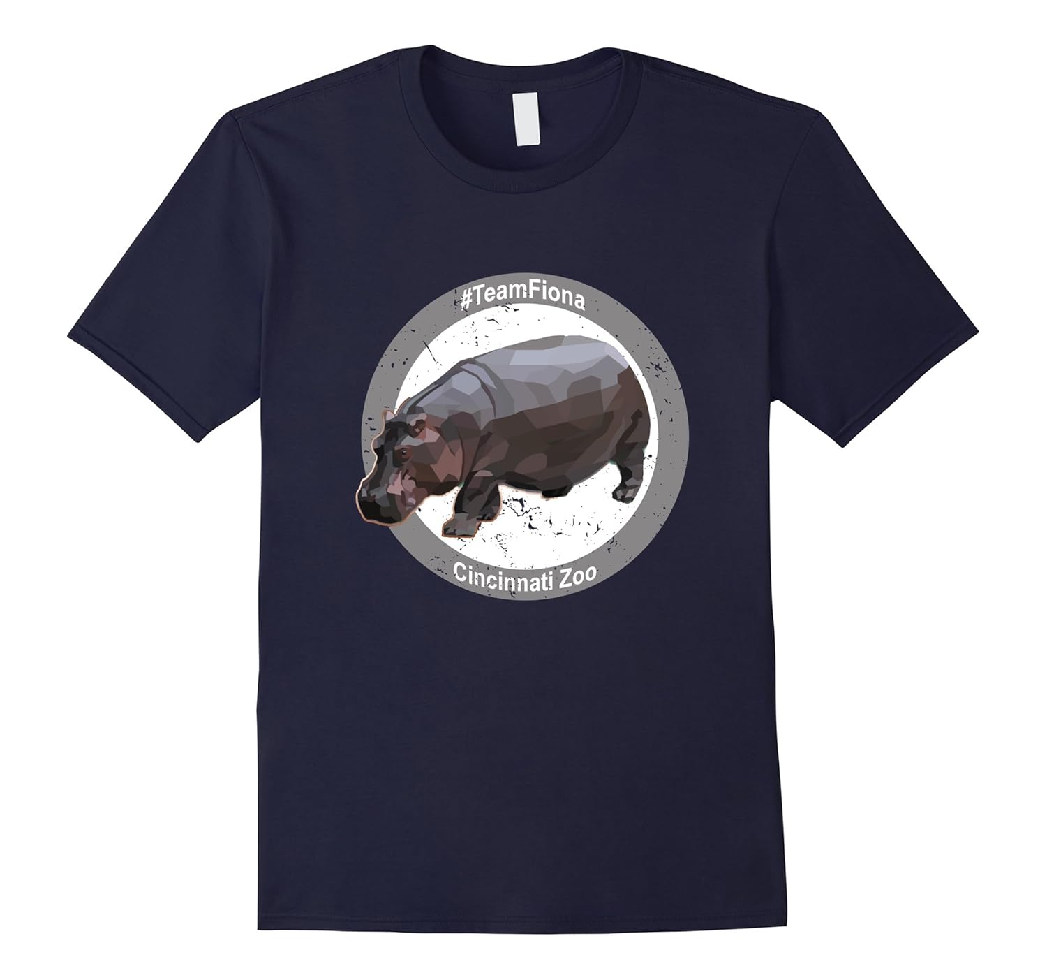 Team Fiona Shirt Hippo Cute Preemie Baby Hippo Fiona T-Shirt-ANZ