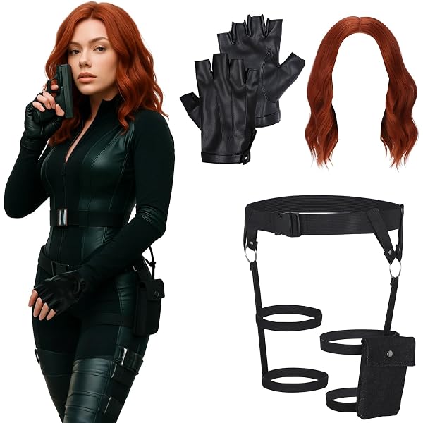 adult black widow dress costume Spirited Black Widow Dress Adult Costume UK Size 10-14 main image 1
