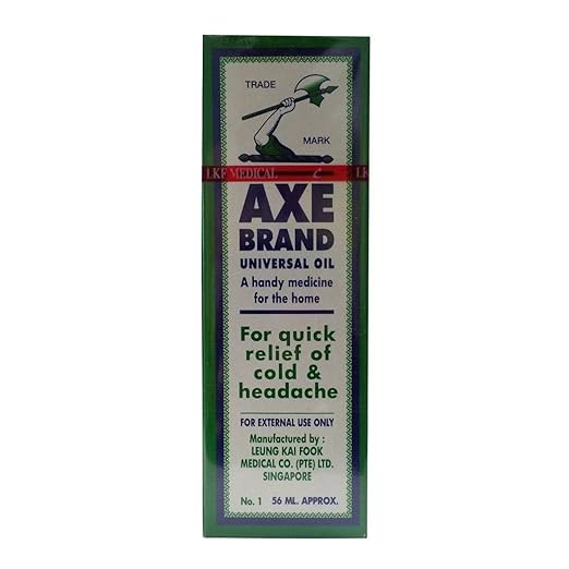 Axe Oil for Instant Pain, Cold and Headache Relief, 56ml Amazon.in