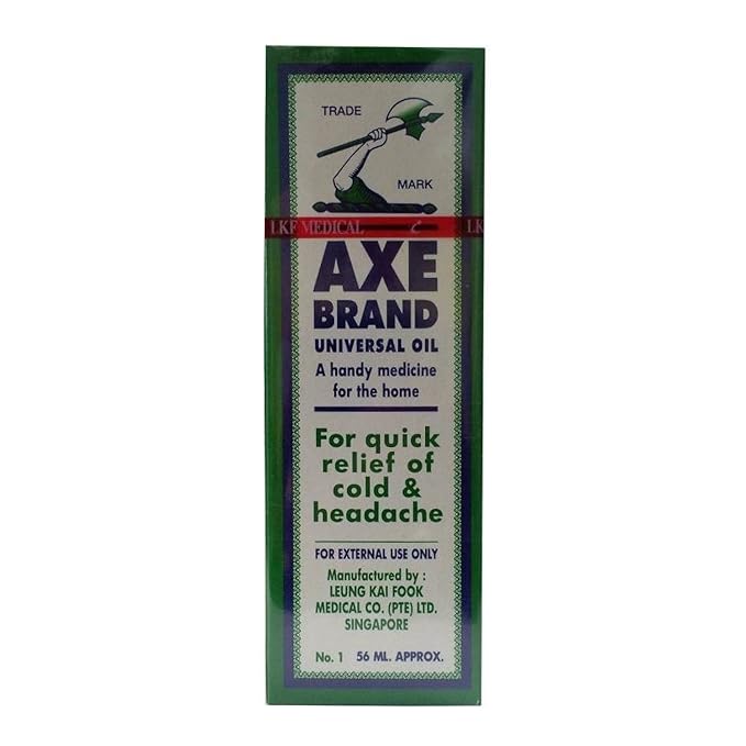 Axe Oil for Instant Pain, Cold and Headache Relief, 56ml Amazon.in Health & Personal Care