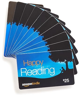 Amazon Com Amazon Com 25 Gift Cards Pack Of 10 Amazon Kindle Card Design Gift Cards