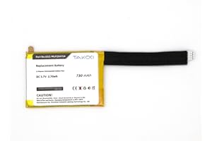 TAKOCI Replacement Battery for JBL Go 2 Go 2H,fits Part Number MLP284154 GO2/MLP284154 3.7V 730mAh