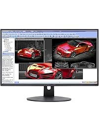 Sceptre E248W-19203R 24" Ultra Thin 75Hz 1080p LED Monitor 2X HDMI VGA Build-in Speakers, Metallic Black 2018