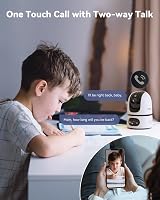 Imou Dual-Lens 2K+2K Indoor Security Camera 360 WiFi Color Night Vision Pet view 6