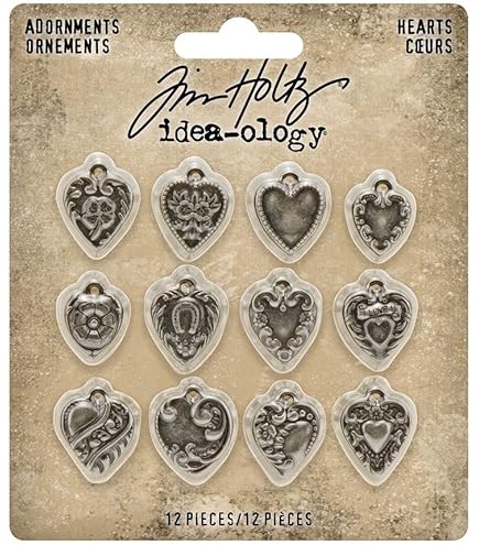 Tim Holtz Idea-Ology Ornements | Herazz - Boutique de Scrapbooking