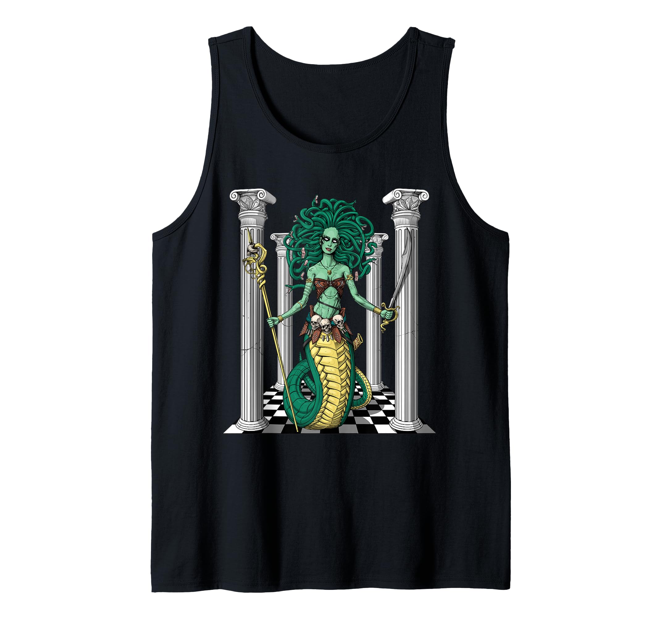 Medusa Goddess Ancient Greek Mythology Tank Top