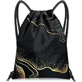 BHAHB Drawstring Backpack Draw String Bag Sports Gym Bags Waterproof Cute Aesthetic Sackpack for Unisex Women Sports Beach Travel(13