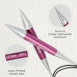 KnitPro Zing Fixed Circular Needles 40in 100cm 12.00mm KnitPro view 2