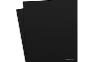 HOLSTEX KYDEX Thermoform Sheet - (PC Texture) - (.060 Thickness) - (8in x 8in) - (Black) - (2 Sheets) - DIY Holster Making, Airsoft Armor, Cosplay, Keel Guards, RC Models