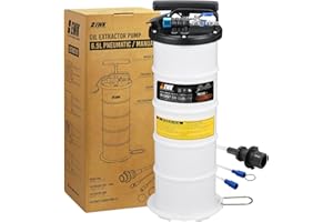 EWK Patented 6.5L Pneumatic/Manual Oil Extractor Change Pump for Automotive Fluids Vacuum Evacuation