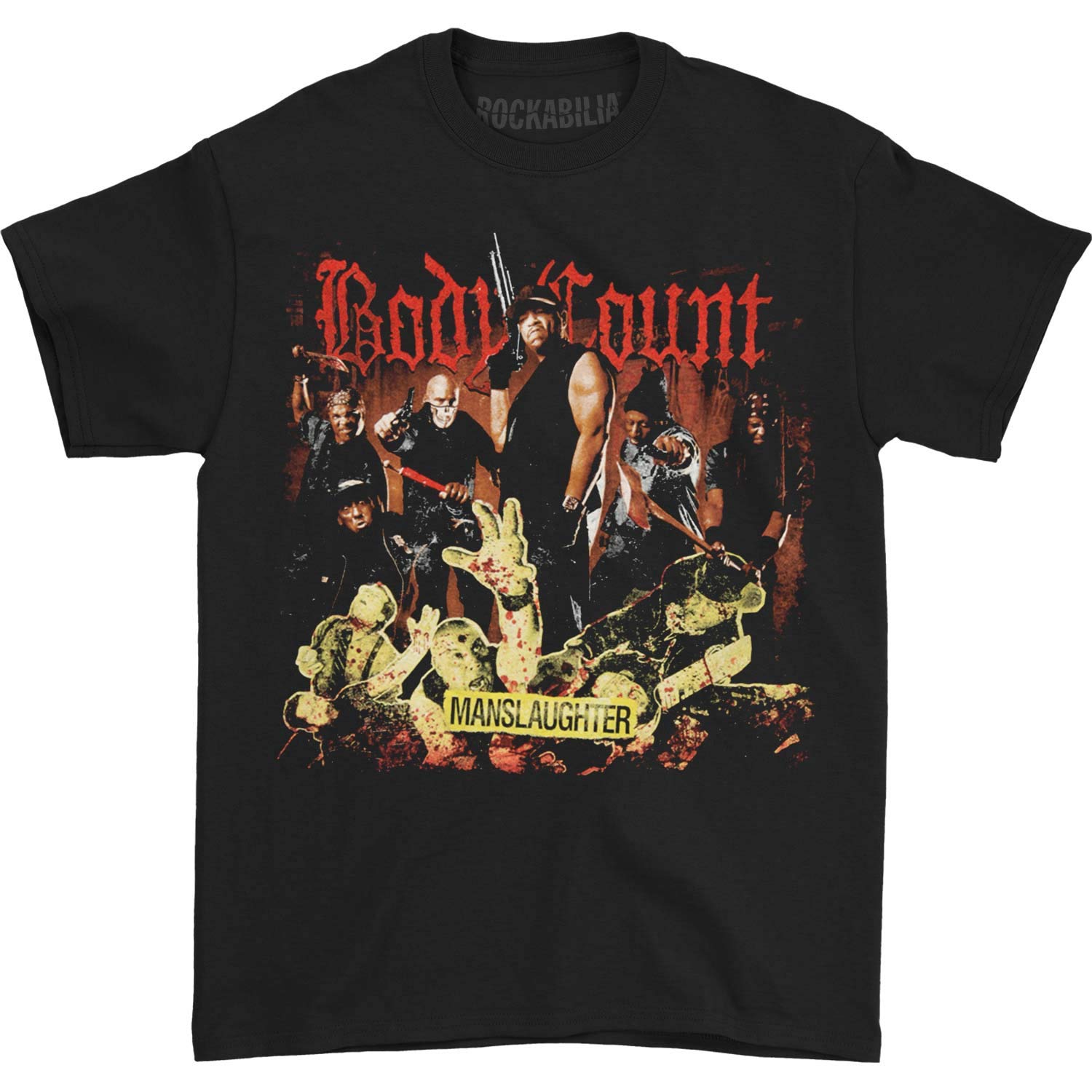 Body Count S Manslaughter T Shirt Black Kitilan