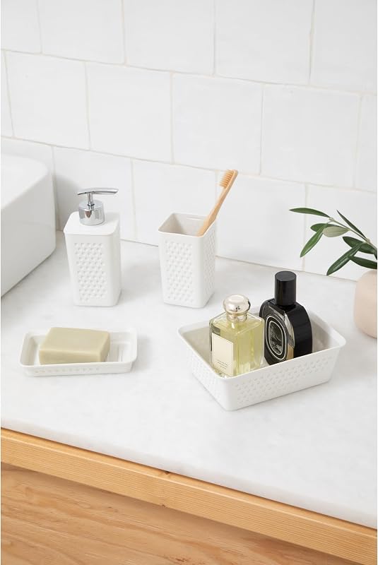 Jabonera de Baño Bohol Polipropileno Resistente Libre de BPA
