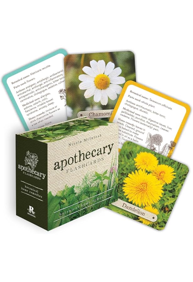 Healing Plants: 50 botanical cards illustrated by the pioneering