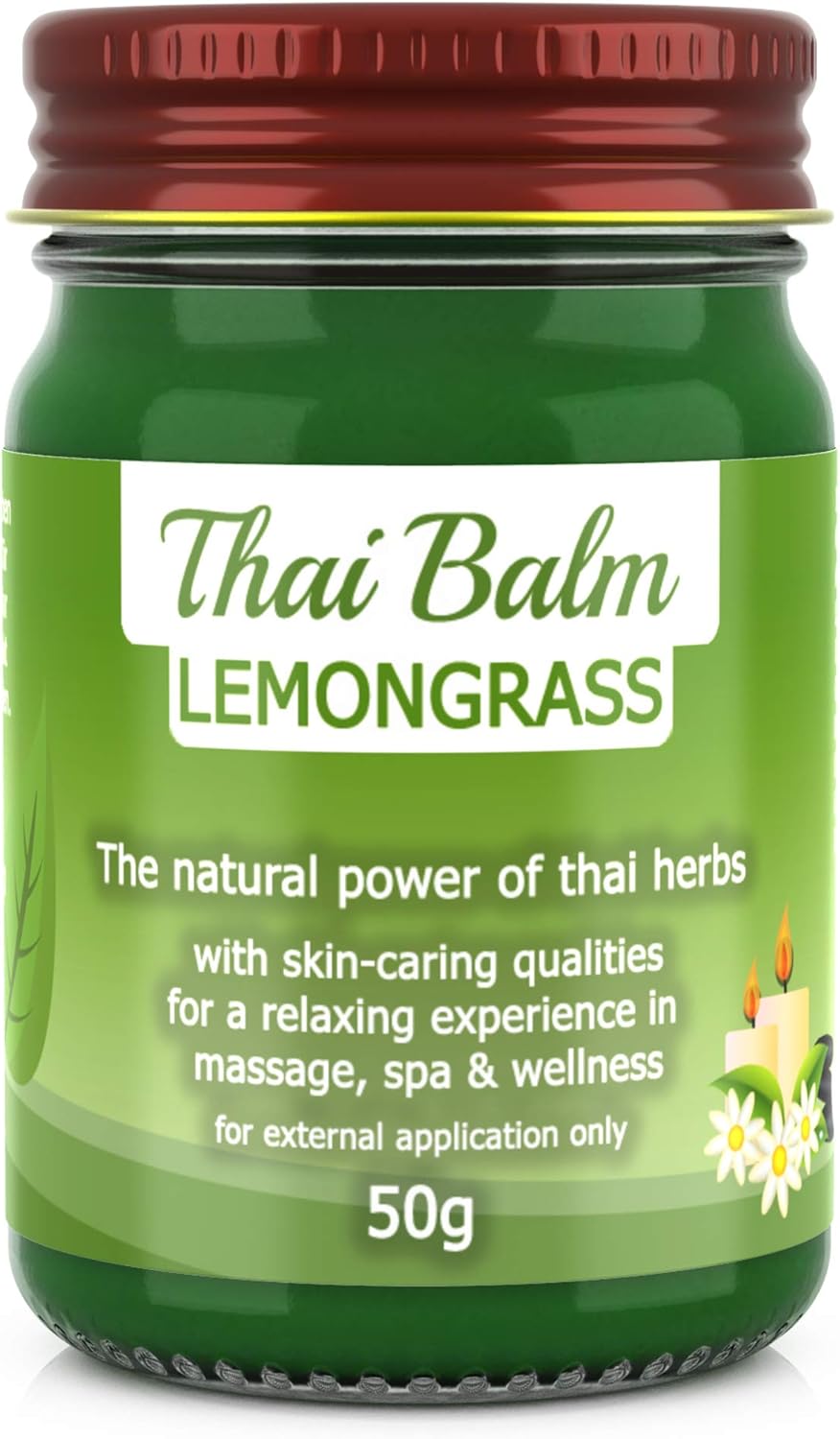 Wang Prom Naturals Thai Kräuter Balm Balsam Zitronengras 50g ...