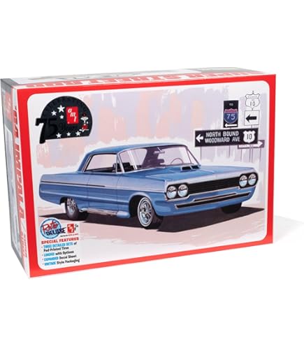 Amazon.com: AMT - 1966 Buick Riviera GS Hardtop, 1:25 Scale
