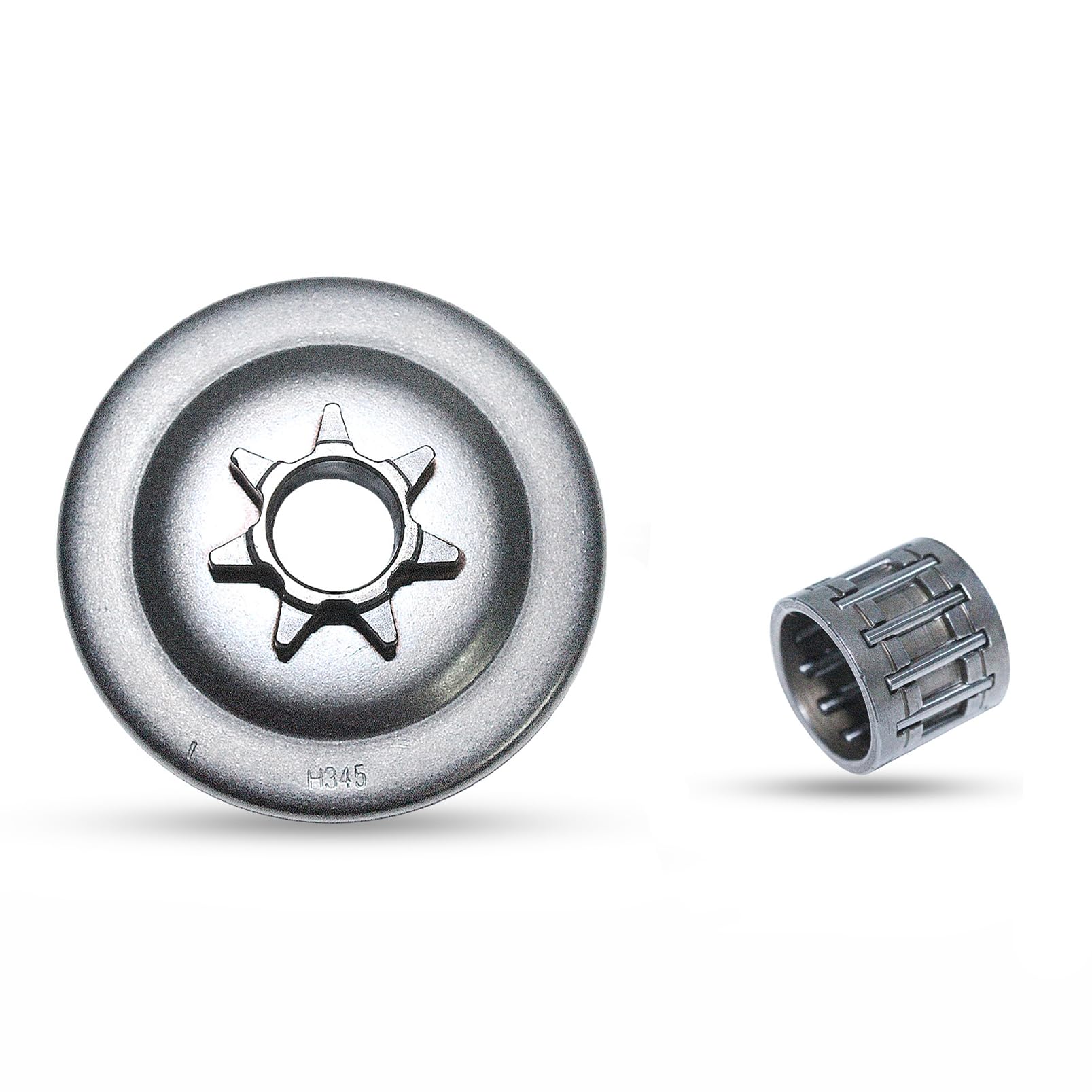 Haishine .325"-7 Spur Clutch Drum Needle Cage for Husqvarna 340 345 350 351 353 EPA 445 450 445E 450E Jonsered 2145 2150 McCulloch PM5000