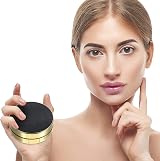 Healifty Refillable Round Makeup Compact Case with Mirror & Puff for Foundation view 4