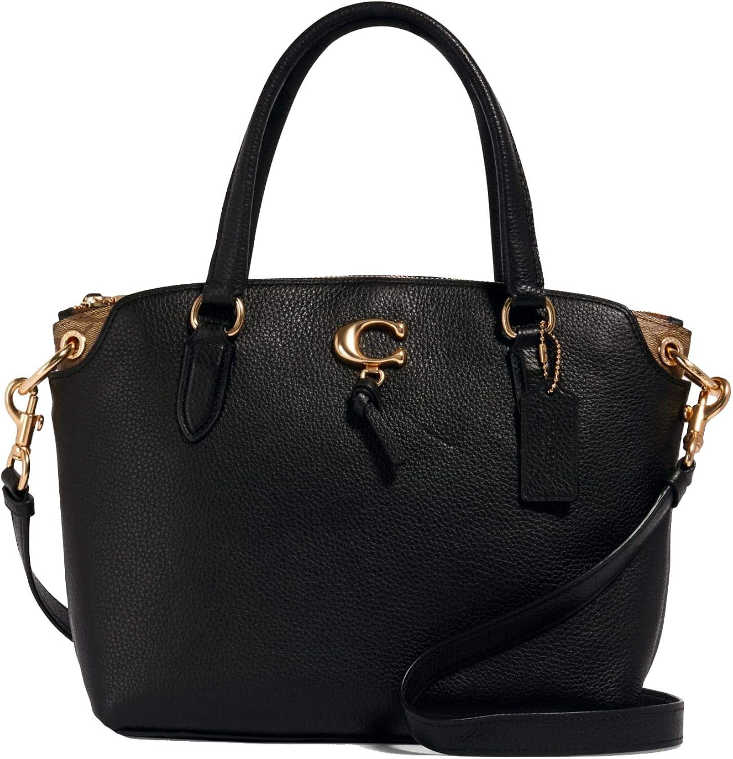 Coach Remi Crossbody Leather Satchel with Signature Detail 4343