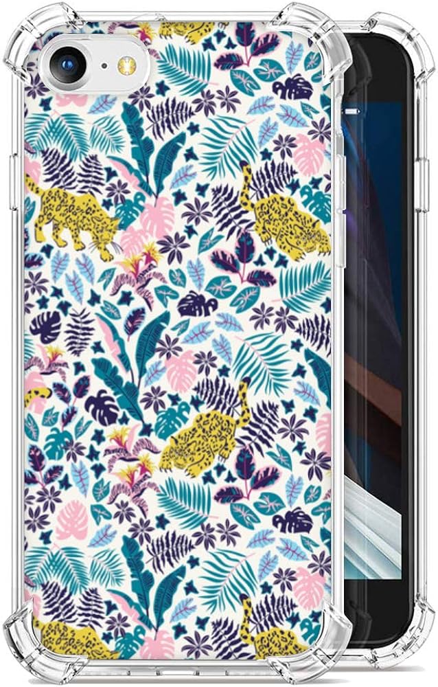 TPU Case for iPhone SE Funny Cute Fashion Clear Ultra