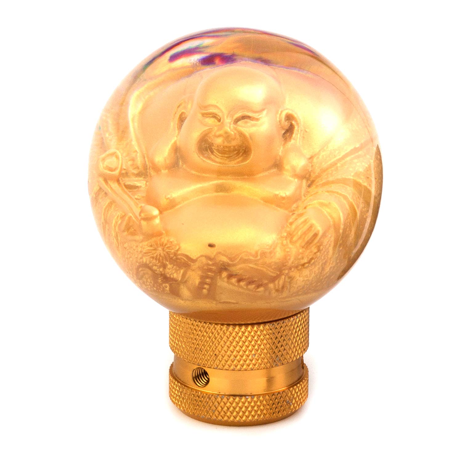 Photo 1 of Thruifo Gear Shifter Knob, Lucky Style MT Car Stick Shift Handle Fit Most Automatic Manual Transmissions, Gold