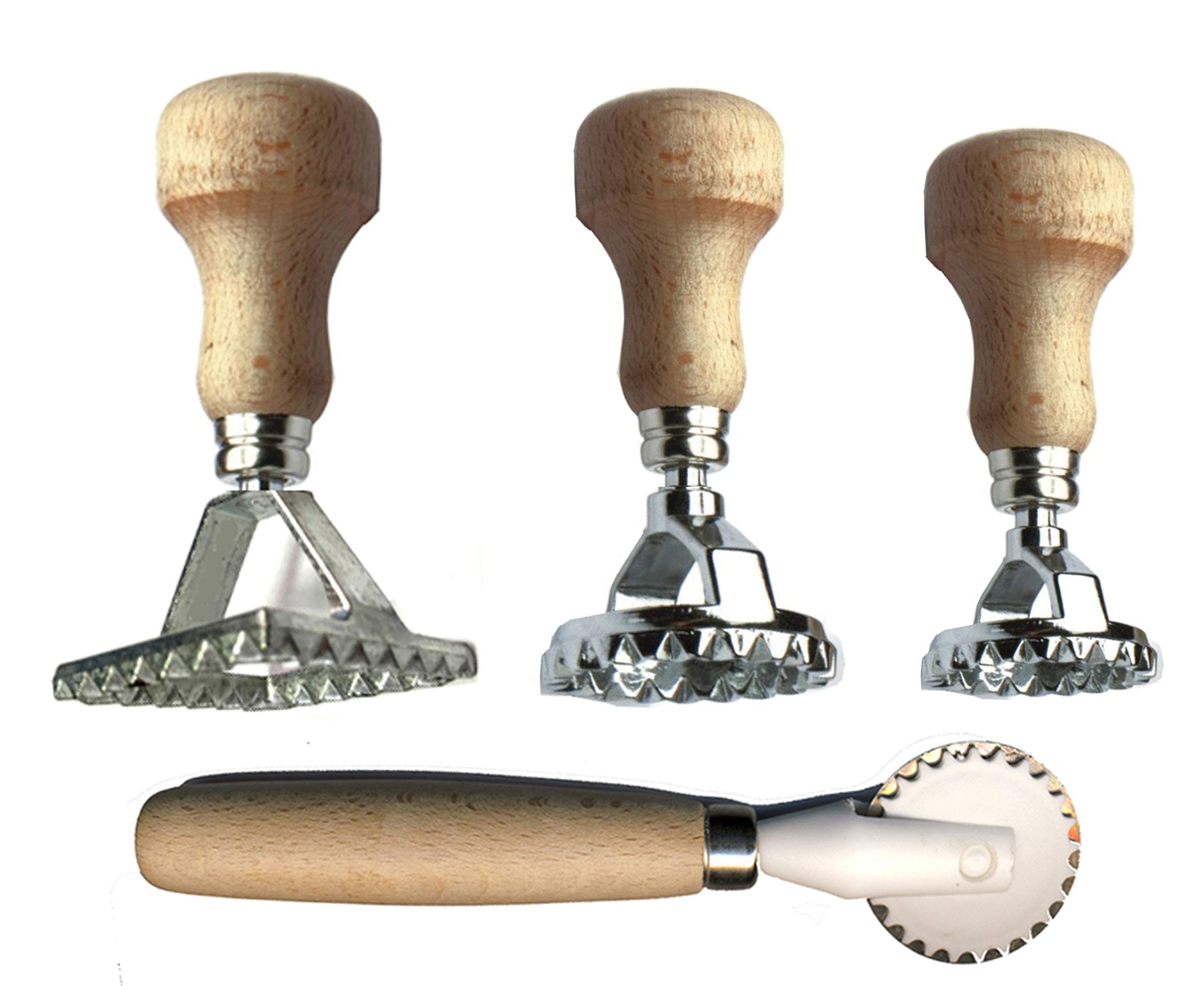 Ravioli Tortellini Biscuits with Wheel Pasta Cutter Kit for Ravioli Tortellini Biscuits Italian Products