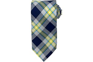 Timeless Tartans Silk Necktie, Men’s Classic Woven Silk Neck Tie, Officially Licensed Collegiate Gift & Clothing Accessories