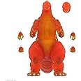 Super7 ULTIMATES! Toho Blazing Godzilla (1200º Clear Orange) - 8" Toho Godzilla Action Figure Classic Movie Collectibles and Retro Toys