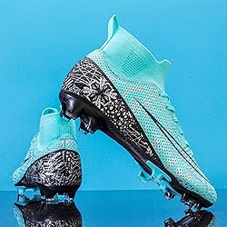 HESBITEUL Men's Soccer Cleats Women Indoor Turf