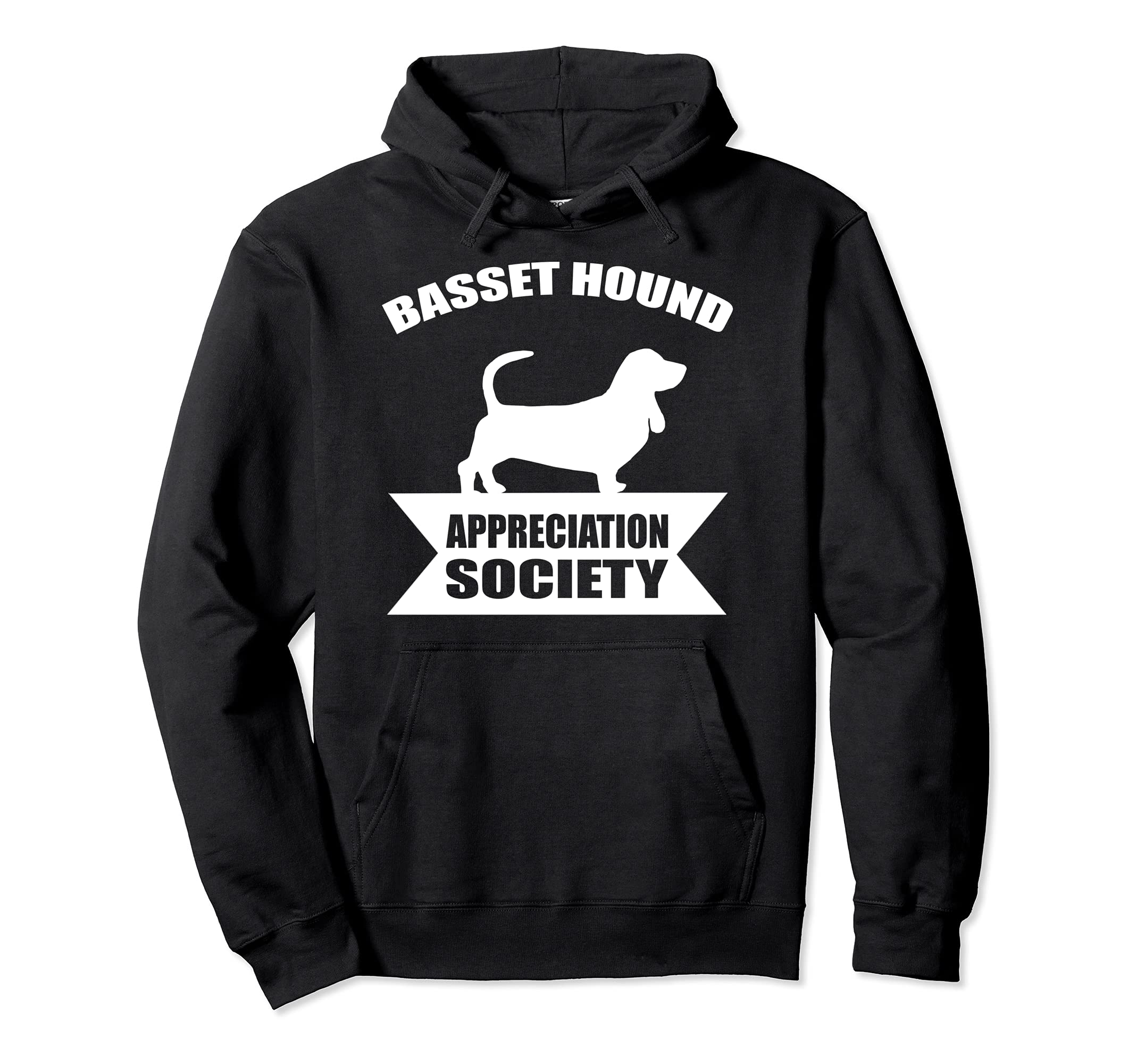 Basset Hound Dog Pullover Hoodie