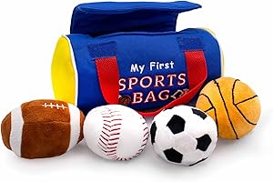CREATIVE WONDERS Baby's First Playset, Sports Bag and Plush Balls - All Ages
